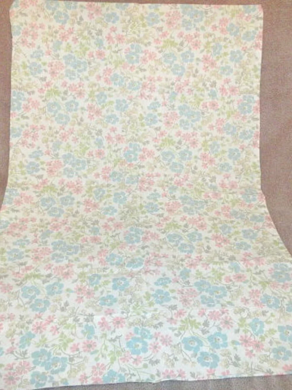 Laura Ashley Cotton Percale Standard Pillowcases Set Of 2 Floral Cottagecore NEW